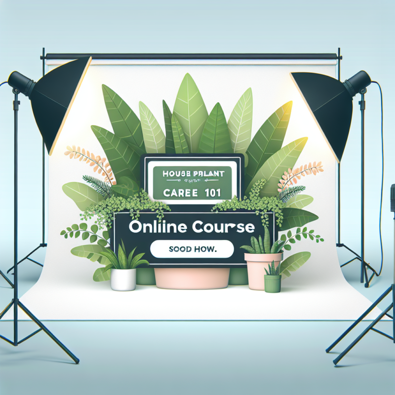 Houseplant Care 101 Course